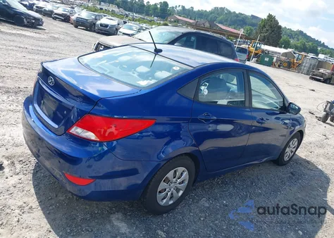 2017 Hyundai Accent Se from USA, damaged, VIN KMHCT4AE6HU236402